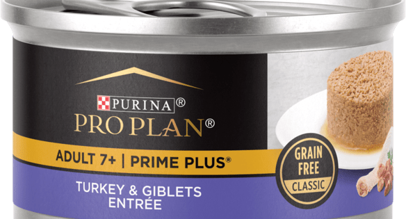 Purina Pro Plan Prime Plus Senior Adult 7+ Turkey & Giblets Entrée Classic